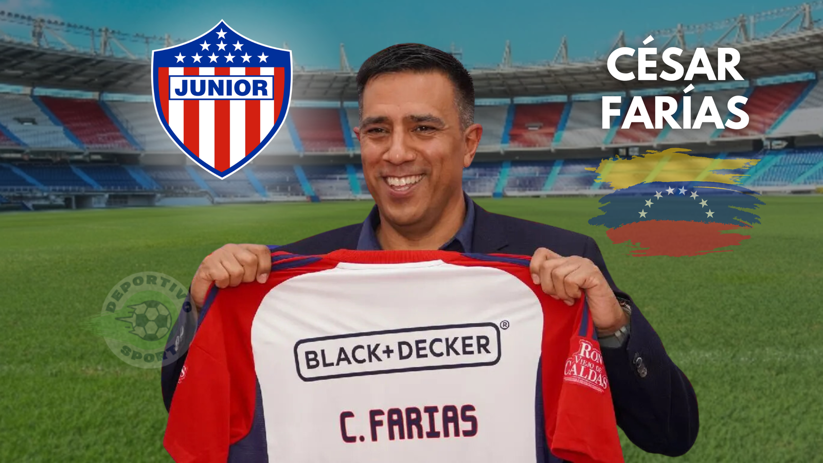 César Farías, Técnico del Junior.